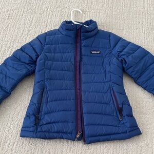 Patagonia Kids Navy Puffer Jacket
